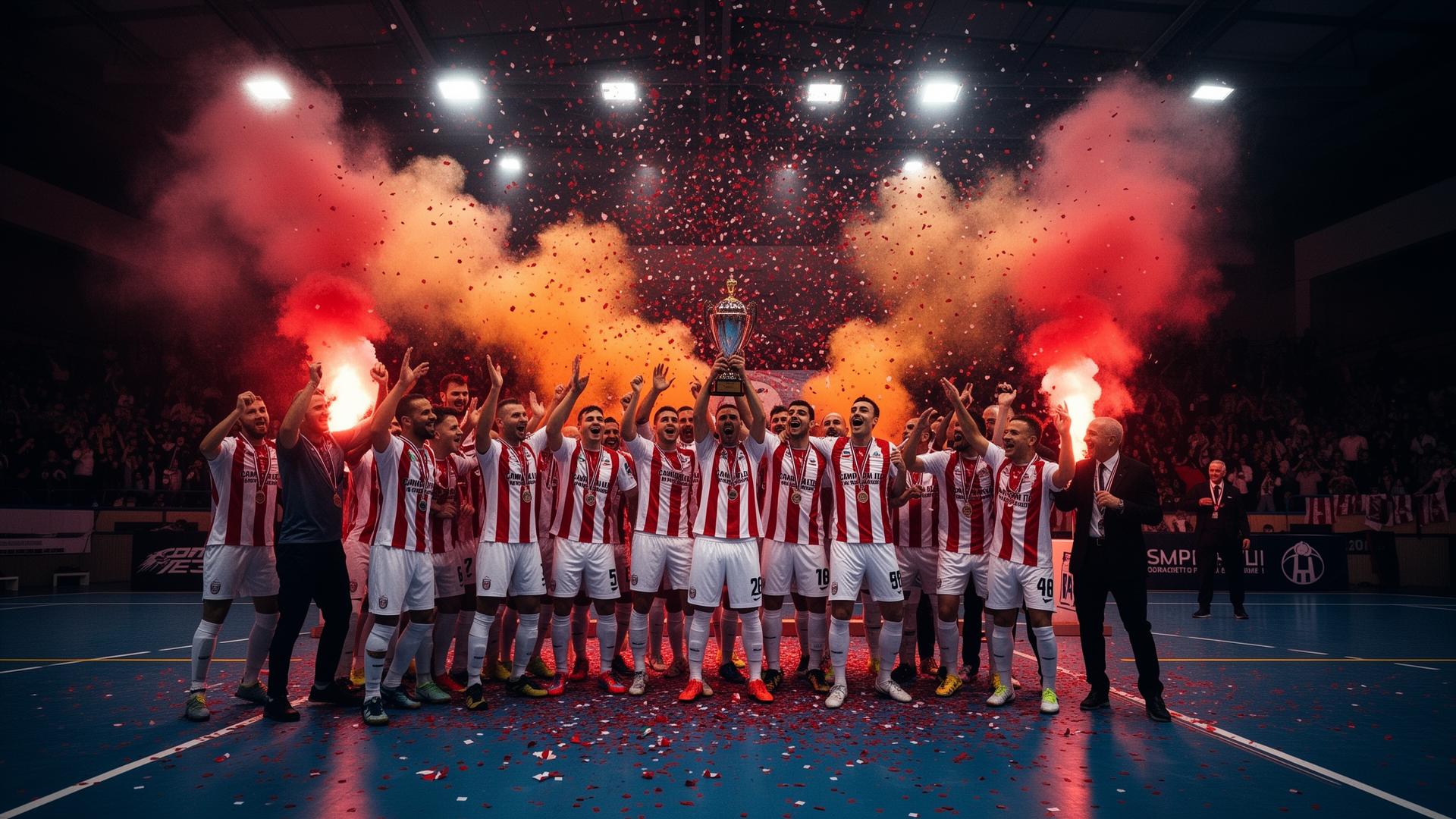 Vicenza Calcio a 5 festeggia la promozione in Serie C2
